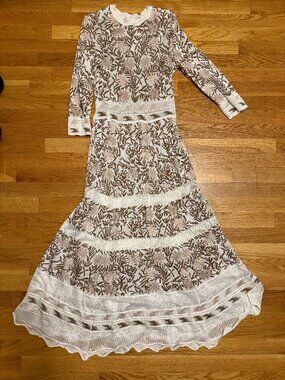Maria Pavan Knit Maxi Dress